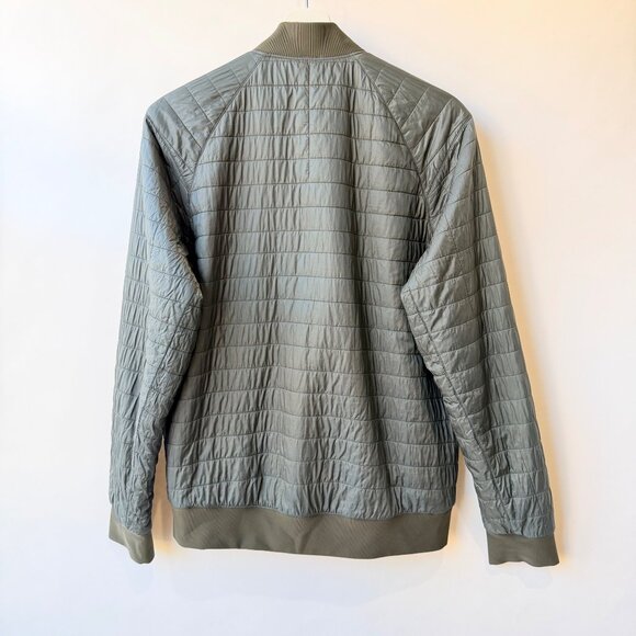 Lululemon Switch Over Bomber Jacket in Dark Olive Men’s Size M F47 - Picture 7 of 16